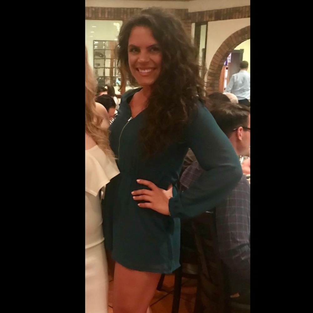 Long sleeve Express romper. Size XS. Worn once